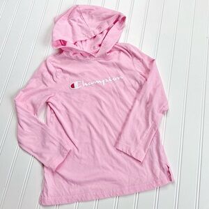 •Champion• graphic hooded tee